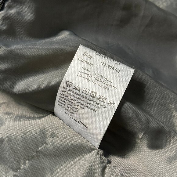 L.L. Bean Men's Trail Model Rain Jacket - Blue/Yellow - Picture 6 of 9